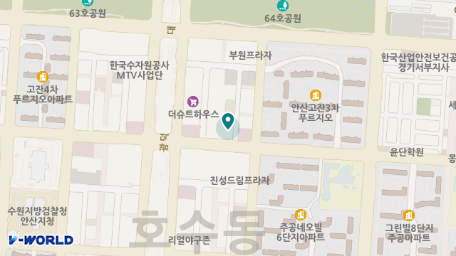 우리요양원 위치 지도