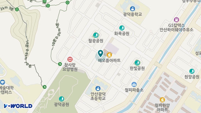 나래울요양원 위치 지도
