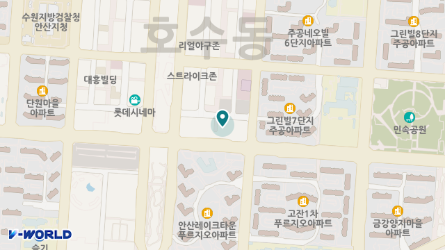 월드노인요양원 위치 지도