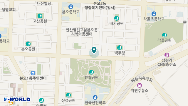 효도의집 위치 지도