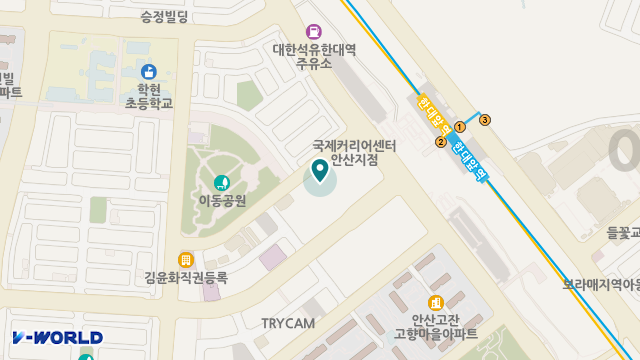 고수련요양원우담점 위치 지도