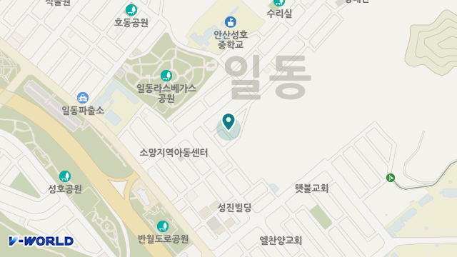 안산조은시니어센터(요양원) 위치 지도