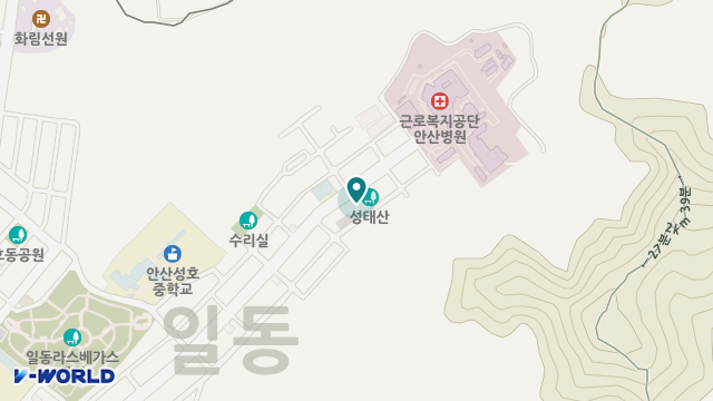 아가페요양원 위치 지도