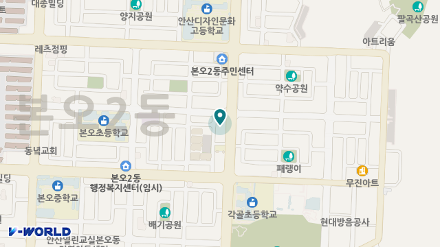 원실버케어요양원 위치 지도