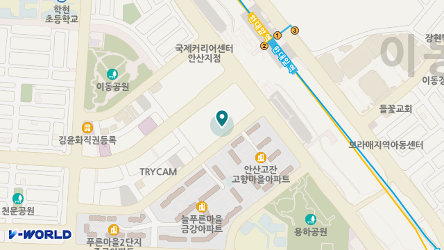 효사랑요양원 위치 지도