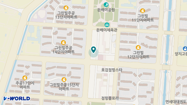 평온한요양원 위치 지도