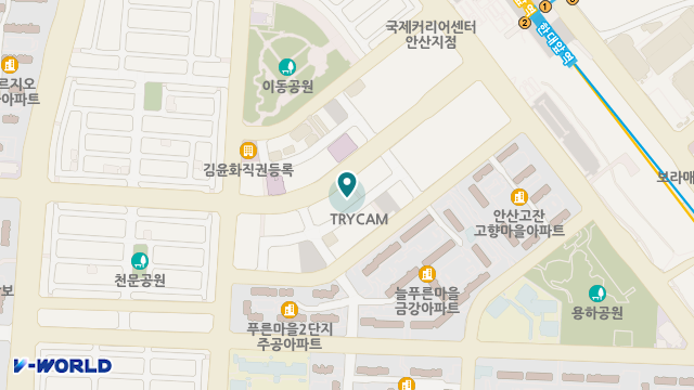 한솔실버요양원 위치 지도