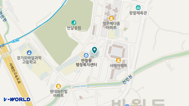 안산제일요양원 위치 지도