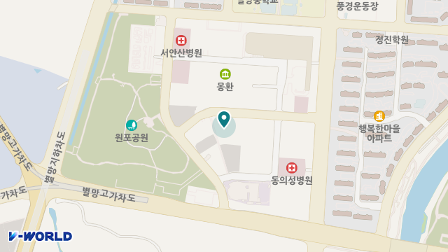 백합재활요양원 위치 지도