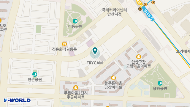 안산복지요양원 위치 지도
