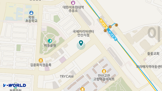 효담요양원 위치 지도