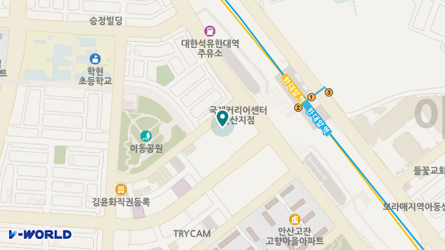 주는사랑요양원 위치 지도