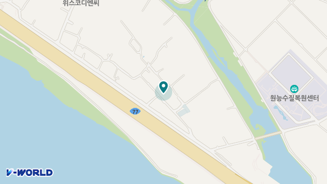 아름다운 노년과 풍경 위치 지도
