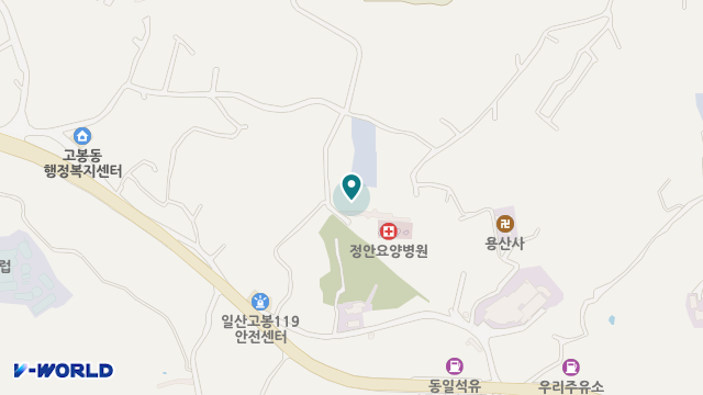 한마음노인전문요양센터 위치 지도