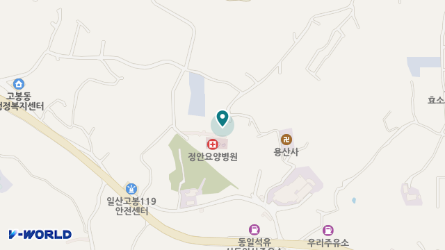 일산 수 요양원 위치 지도