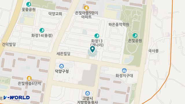 덕양요양원 위치 지도