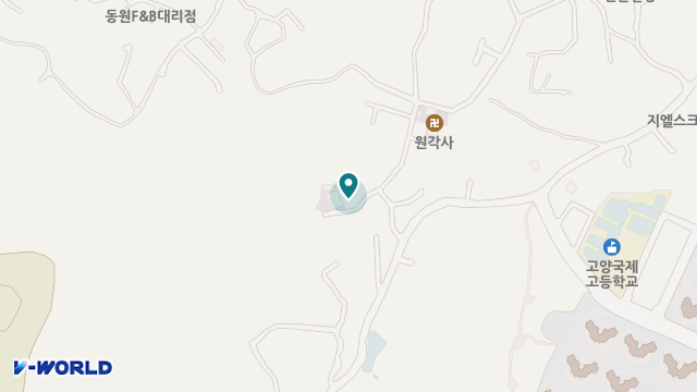 고양누리요양원 위치 지도
