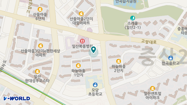 일산요양원 위치 지도