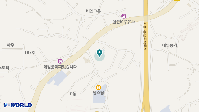 글로벌요양원 위치 지도