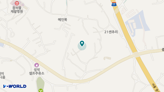 밝은아침요양원 위치 지도