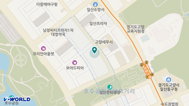 라페스타꿈에요양원 위치 지도