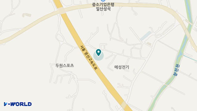 일산실버요양원 위치 지도