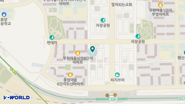햇살요양원 위치 지도