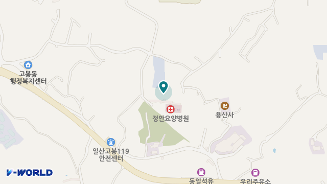 우리요양원 위치 지도