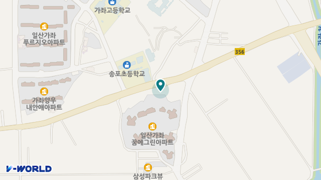 일산늘봄요양원 위치 지도