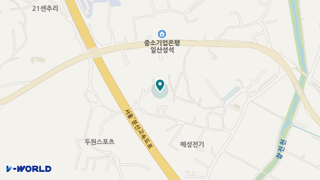 백향목골든케어 위치 지도