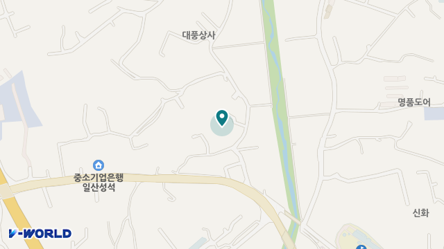 엘림요양원 위치 지도