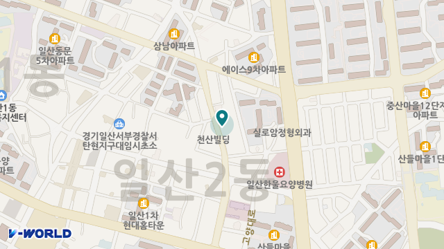 일산햇빛요양원 위치 지도