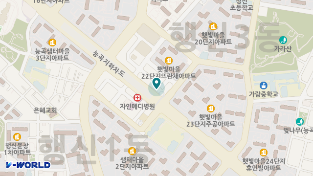 큰사랑요양원 위치 지도