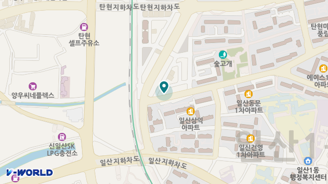 일산성모요양원 위치 지도
