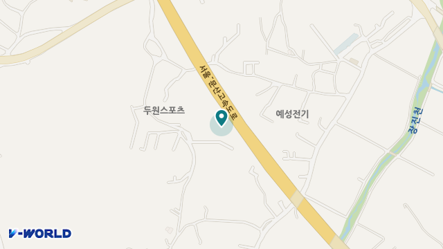청운실버요양원 위치 지도