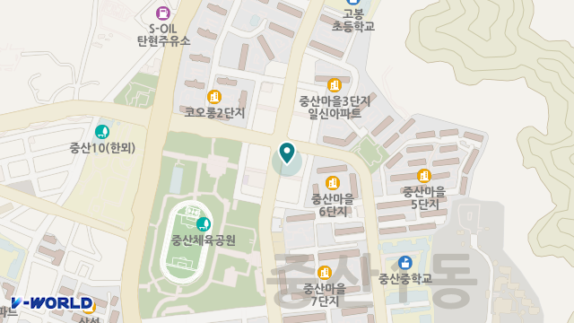 하이탑실버케어 위치 지도