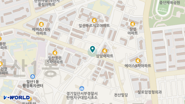 한마음노인요양원 위치 지도