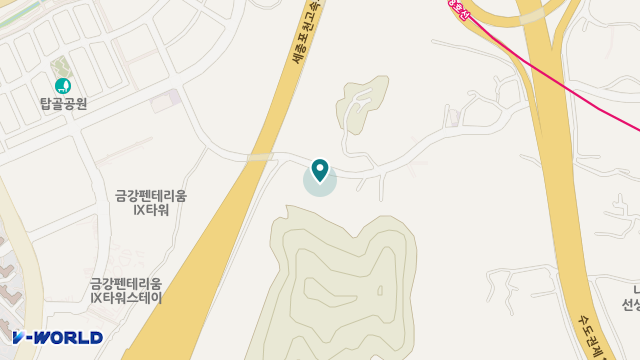 구리시립노인전문요양원 위치 지도