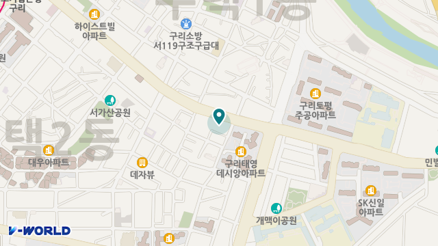 한결노인요양원 위치 지도