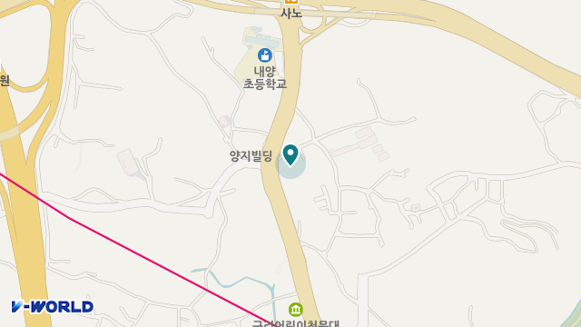 효사랑요양원 위치 지도