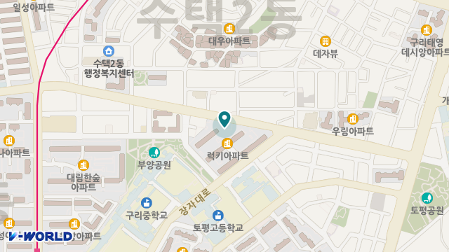 구리숲요양원 위치 지도