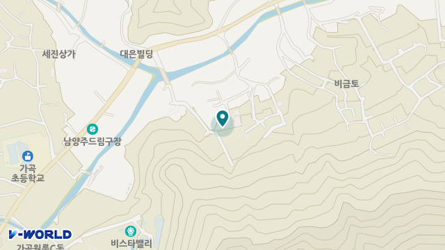 아람노인요양시설 위치 지도