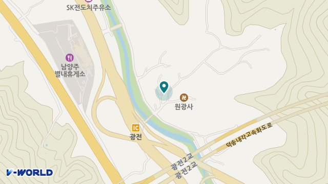 쉼터요양원 위치 지도