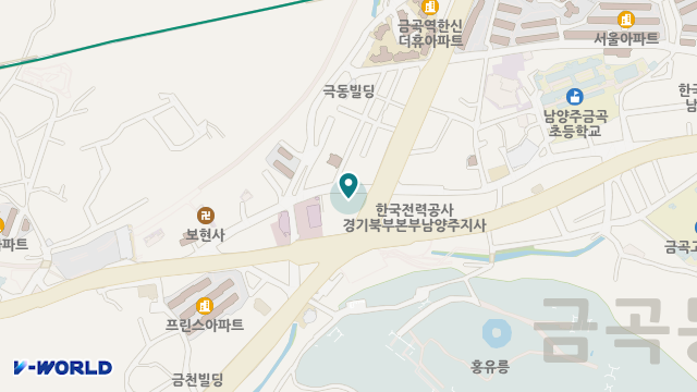 백삼한방요양원 위치 지도