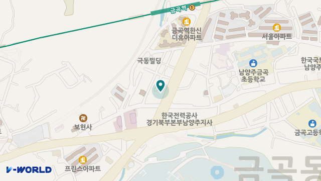 (주)남양실버홈 효와수요양원 위치 지도