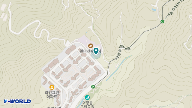 노인전문요양시설 수진사자비원 위치 지도