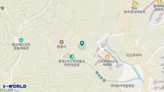 천마산금산요양원 위치 지도