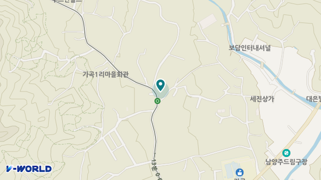 실로암요양원 위치 지도