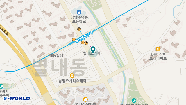 별가람요양원 위치 지도