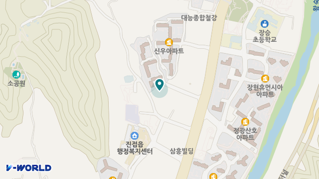 엔젤요양원 위치 지도